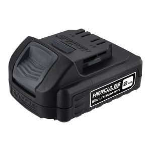 HERCULES - 12V 2 Ah Batería de Iones de Litio Compacta y Ligera - 57367