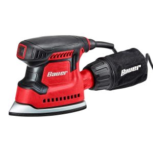BAUER - 1.2 Amp Corner/Detail Sander with Sealed On/Off Switch - 57946