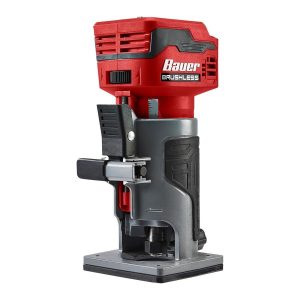 BAUER - 20V Brushless Cordless Variable-Speed Compact Router, Tool Only - 58803