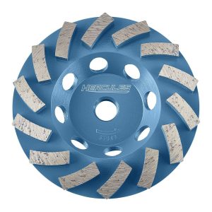 HERCULES - 4-1/2 in. Diamond Segmented Turbo Cup Wheel - 57849