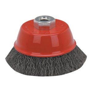 WARRIOR - 3 in. Crimped Wire Cup Brush - 63526