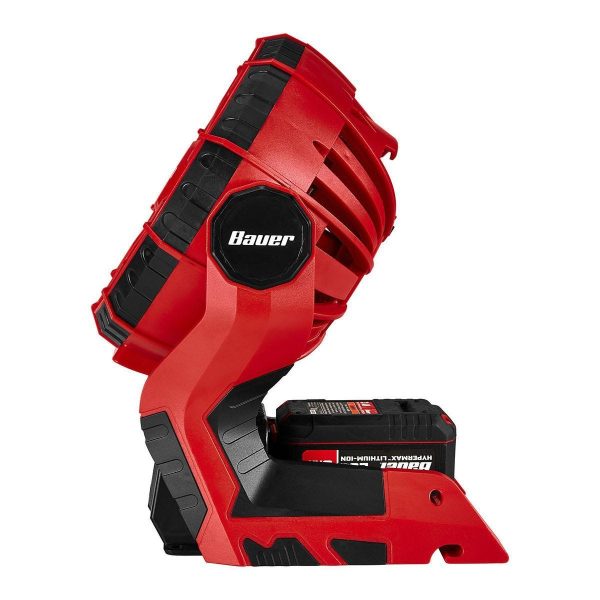 BAUER - Ventilador Dual de 20V/120V Sin Cable - Solo Herramienta - 56268 - Imagen 5