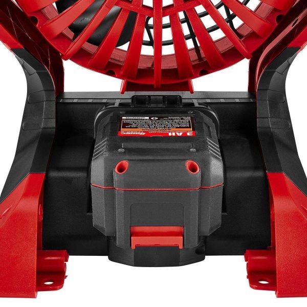 BAUER - Ventilador Dual de 20V/120V Sin Cable - Solo Herramienta - 56268 - Imagen 8