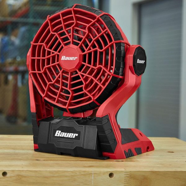 BAUER - Ventilador Dual de 20V/120V Sin Cable - Solo Herramienta - 56268 - Imagen 9