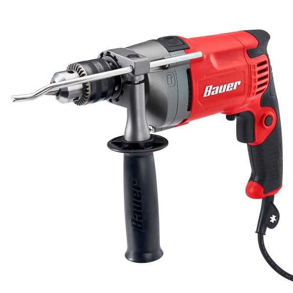 BAUER - 7.5 Amp, 1/2 in. Variable-Speed Hammer Drill - 56404 - Imagen 2