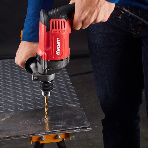 BAUER - 7.5 Amp, 1/2 in. Variable-Speed Hammer Drill - 56404 - Imagen 6