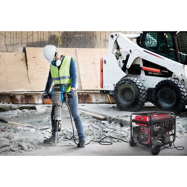 HERCULES - 15 Amp, 66 lb., 1-1/8 in. Hex Breaker Hammer with Maximum Vibration Control - 56407 - Imagen 12
