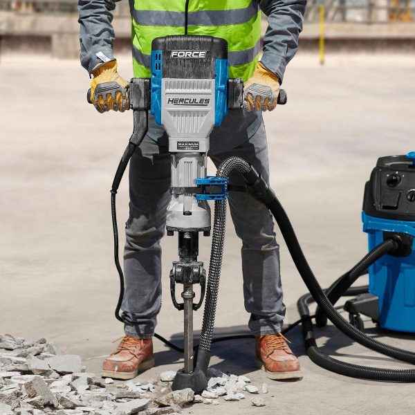 HERCULES - 15 Amp, 66 lb., 1-1/8 in. Hex Breaker Hammer with Maximum Vibration Control - 56407 - Imagen 14
