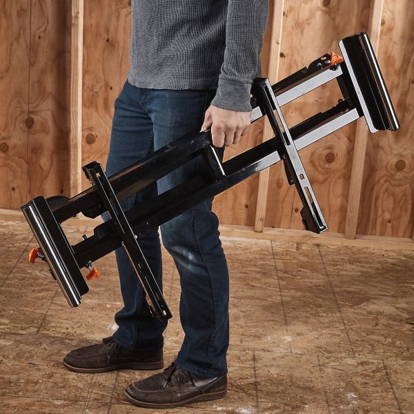 WARRIOR - 350 lb. Folding Miter Saw Stand for Saws up to 10 in. - 56478 - Imagen 9