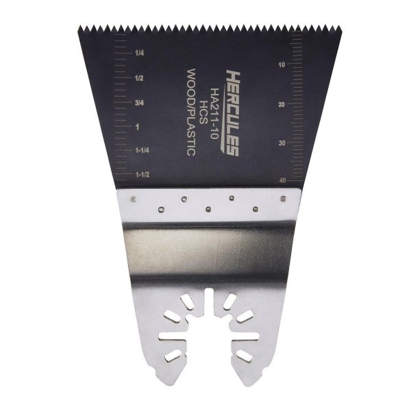 HERCULES - Hoja de Acero de Alto Carbono de 2-5/8 pulgadas para Herramientas Oscilantes Multiusos - 56489 - Imagen 2