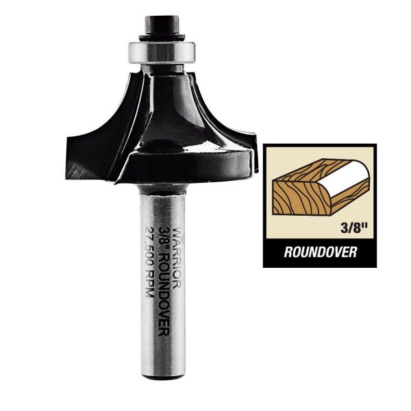 WARRIOR - Carbide Router Bit Set, 5-Piece - 56550 - Imagen 5
