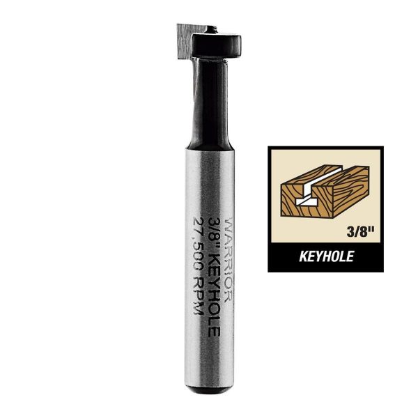 WARRIOR - Carbide Router Bit Set, 5-Piece - 56550 - Imagen 7