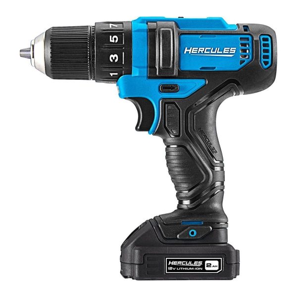 HERCULES - 12V Cordless, 3/8 in. Compact Drill/Driver - Tool Only - 56563 - Imagen 5