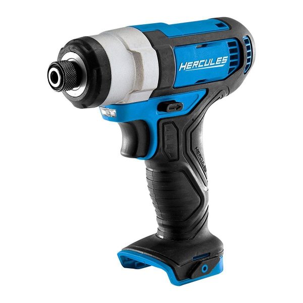 HERCULES - 12V Inalámbrico Compacto Impacto 1/4 pulg. Hex - Solo Herramienta - 56567 - Imagen 4