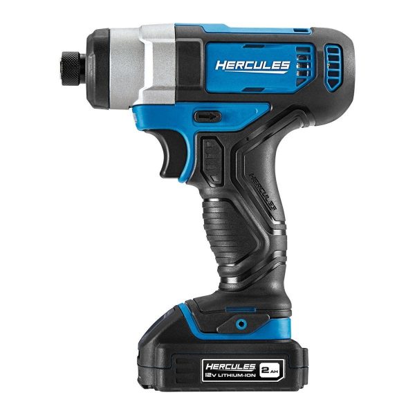 HERCULES - 12V Inalámbrico Compacto Impacto 1/4 pulg. Hex - Solo Herramienta - 56567 - Imagen 5