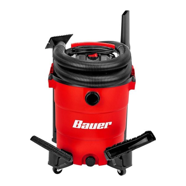 BAUER - 14 Gallon Wet/Dry Vacuum - 56579 - Imagen 4