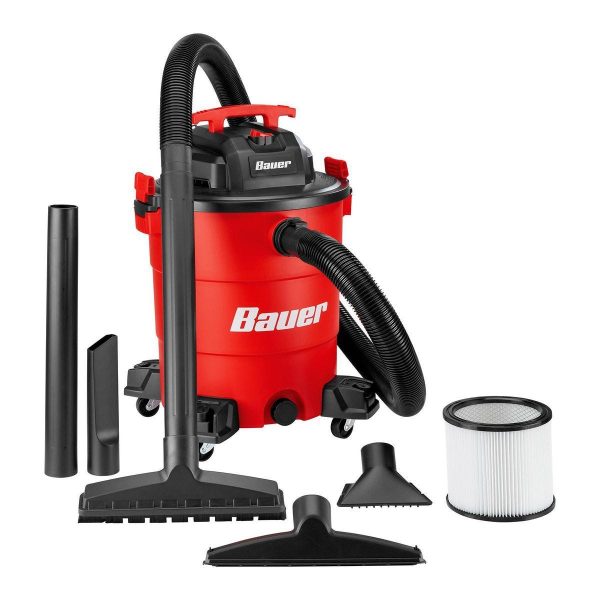BAUER - 14 Gallon Wet/Dry Vacuum - 56579 - Imagen 9
