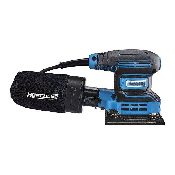 HERCULES - 2.4 Amp Orbital 1/4 Sheet Sander with Soft Start - 56602 - Imagen 3
