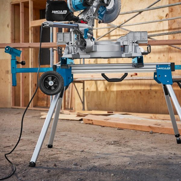 HERCULES - 12 in. Dual-Bevel Sliding Compound Miter Saw with Precision LED Shadow Guide - 56682 - Imagen 13