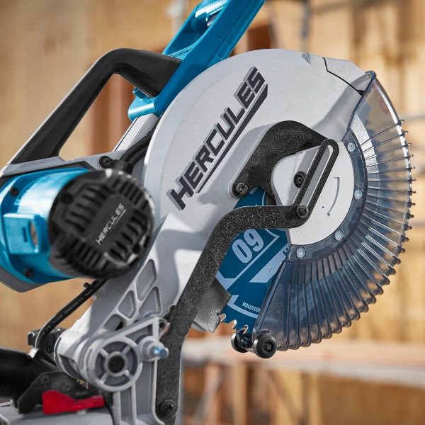 HERCULES - 12 in. Dual-Bevel Sliding Compound Miter Saw with Precision LED Shadow Guide - 56682 - Imagen 14