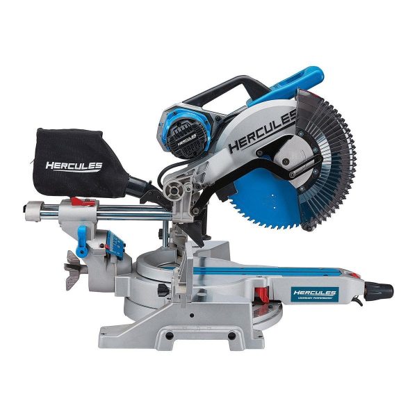 HERCULES - 12 in. Dual-Bevel Sliding Compound Miter Saw with Precision LED Shadow Guide - 56682 - Imagen 3