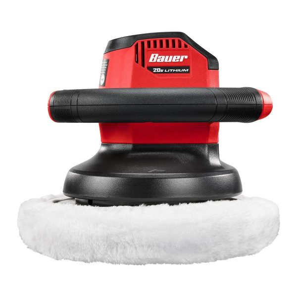 BAUER - 20V Inalámbrico, Buffer de 10 Pulgadas – Solo Herramienta - 56722 - Imagen 7