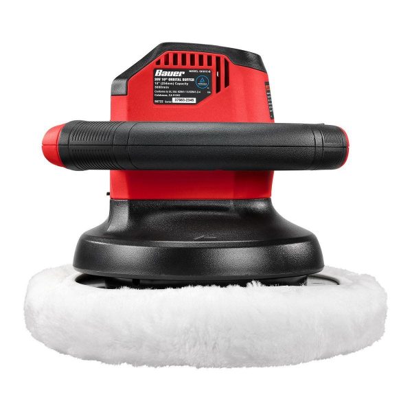 BAUER - 20V Inalámbrico, Buffer de 10 Pulgadas – Solo Herramienta - 56722 - Imagen 8