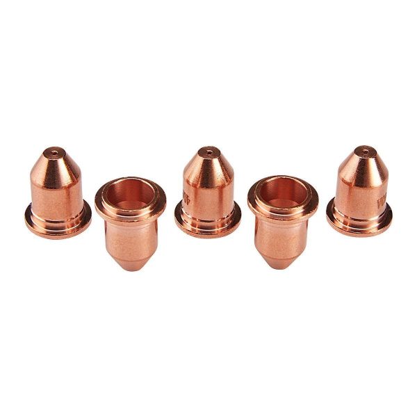 TITANIUM - 45 Amp Plasma Cutting Tips, 5-Pack - 56811 - Imagen 3