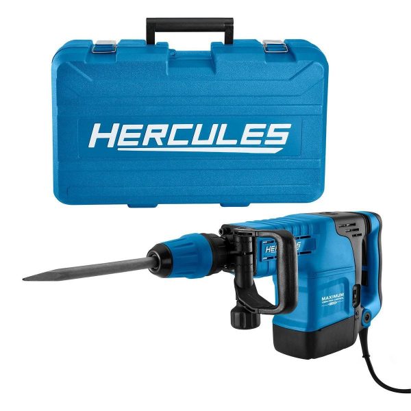 HERCULES - 14.5 Amp, 23 lb. SDS-MAX Type Demolition Hammer with Maximum Vibration Control - 56843