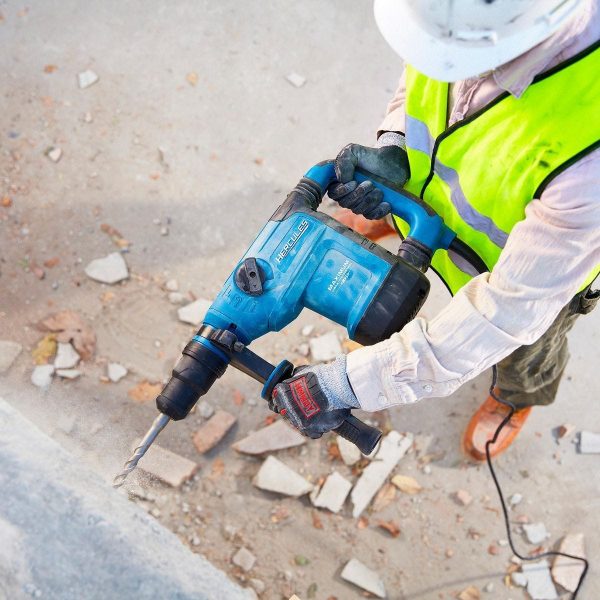 HERCULES - 12 Amp, 1-9/16 in. SDS-MAX Type Variable-Speed Rotary Hammer with Maximum Vibration Control - 56844 - Imagen 12