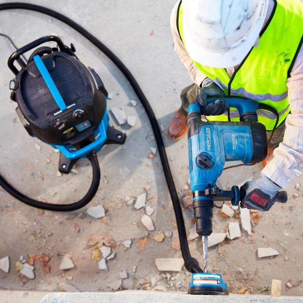 HERCULES - 12 Amp, 1-9/16 in. SDS-MAX Type Variable-Speed Rotary Hammer with Maximum Vibration Control - 56844 - Imagen 13