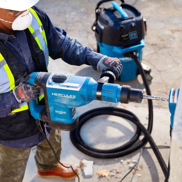 HERCULES - 14 Amp, 1-7/8 in. SDS-MAX Type Variable-Speed Rotary Hammer with Maximum Vibration Control - 56845 - Imagen 13