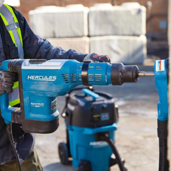 HERCULES - 14 Amp, 1-7/8 in. SDS-MAX Type Variable-Speed Rotary Hammer with Maximum Vibration Control - 56845 - Imagen 14