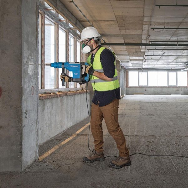 HERCULES - 14 Amp, 1-7/8 in. SDS-MAX Type Variable-Speed Rotary Hammer with Maximum Vibration Control - 56845 - Imagen 15