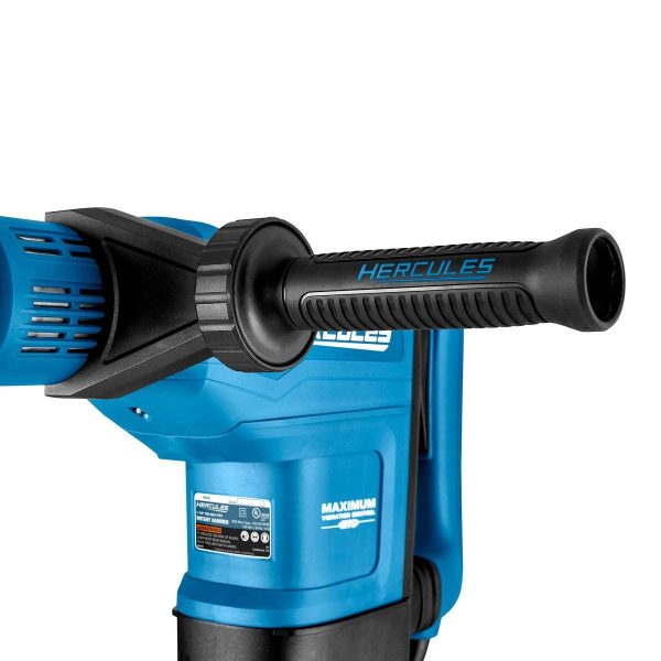HERCULES - 14 Amp, 1-7/8 in. SDS-MAX Type Variable-Speed Rotary Hammer with Maximum Vibration Control - 56845 - Imagen 7
