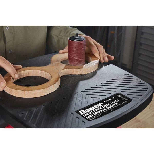 BAUER - Oscillating Edge Belt and Spindle Sander - 56870 - Imagen 11