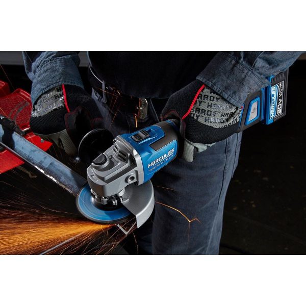 HERCULES - 20V Brushless Cordless, 4-1/2 in./5 in. Slide-Switch Angle Grinder - Tool Only - 56903 - Imagen 11