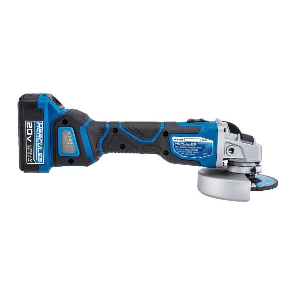 HERCULES - 20V Brushless Cordless, 4-1/2 in./5 in. Slide-Switch Angle Grinder - Tool Only - 56903 - Imagen 4