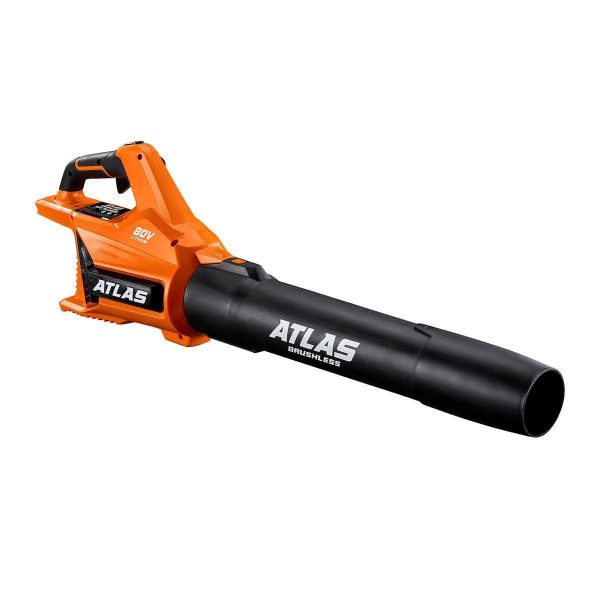 ATLAS - Soplador Inalámbrico Sin Escobillas 80V 150 MPH/605 CFM - Solo Herramienta - 56994 - Imagen 4