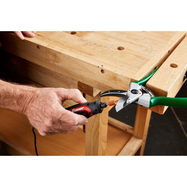 BAUER - 0.6 Amp Variable-Speed Precision Crafting Rotary Tool Kit, 36-Piece - 57001 - Imagen 10