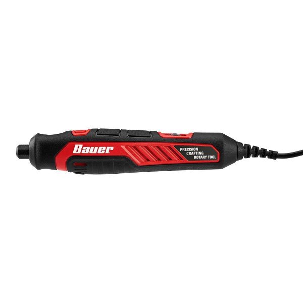 BAUER - 0.6 Amp Variable-Speed Precision Crafting Rotary Tool Kit, 36-Piece - 57001 - Imagen 5