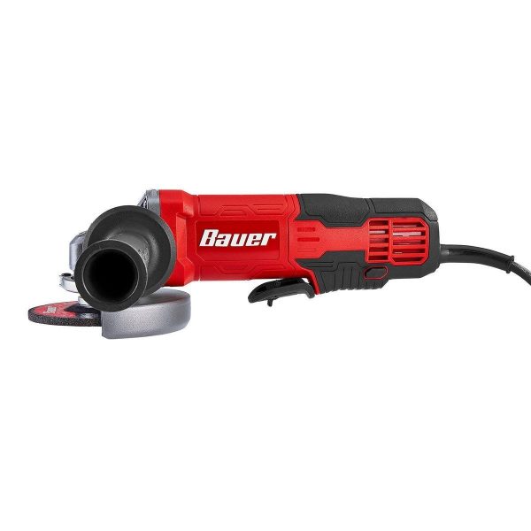 BAUER - 8 Amp, 4-1/2 in. Paddle-Switch Angle Grinder - 57002 - Imagen 5