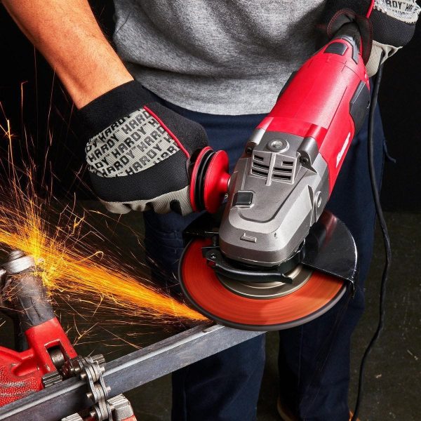BAUER - 15 Amp, 7 in. Trigger-Grip Angle Grinder with 180° Rotating Body - 57003 - Imagen 10