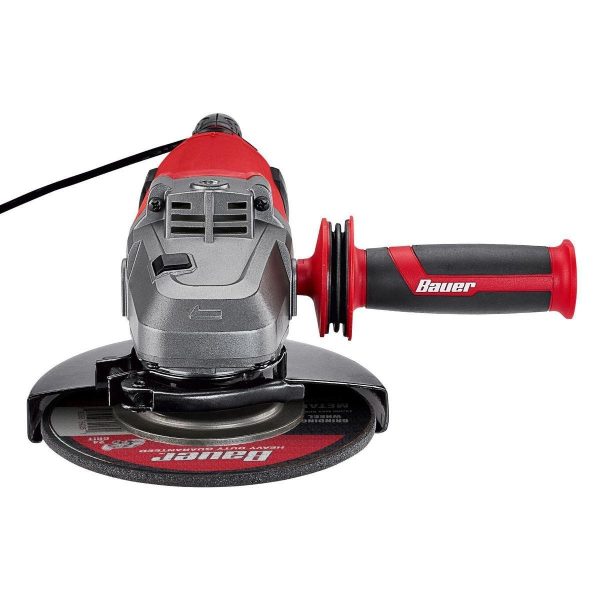 BAUER - 15 Amp, 7 in. Trigger-Grip Angle Grinder with 180° Rotating Body - 57003 - Imagen 5
