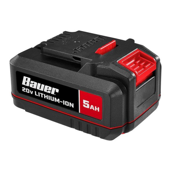 BAUER - 20V 5 Ah High-Capacity Lithium-Ion Battery - 57007 - Imagen 10