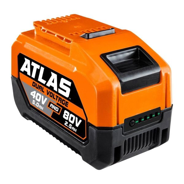 ATLAS - 80V 2.5 Ah y 40V 5.0 Ah Batería de Iones de Litio - 57014 - Imagen 3