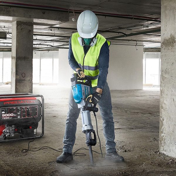 HERCULES - 15 Amp, 42 lb., 1-1/8 in. Hex Lower Wall Breaker Hammer with Maximum Vibration Control - 57150 - Imagen 9