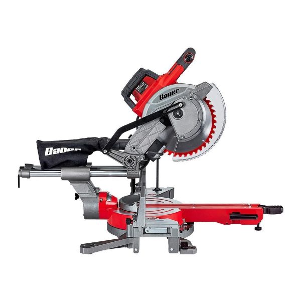 BAUER - 10 in. Dual-Bevel Sliding Compound Miter Saw - 57179 - Imagen 3