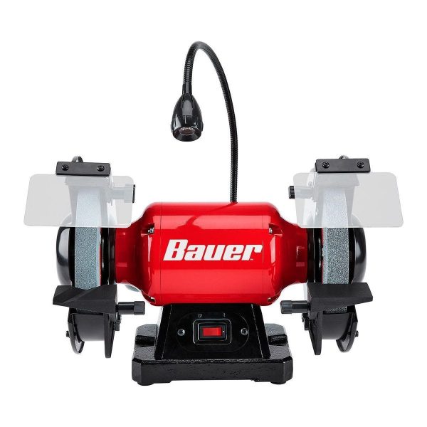 BAUER - 8 in. Bench Grinder with LED Light - 57287 - Imagen 5