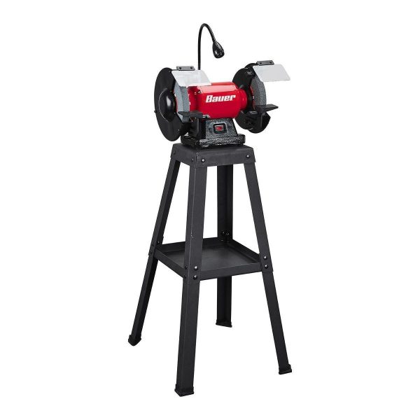 BAUER - 8 in. Bench Grinder with LED Light - 57287 - Imagen 8